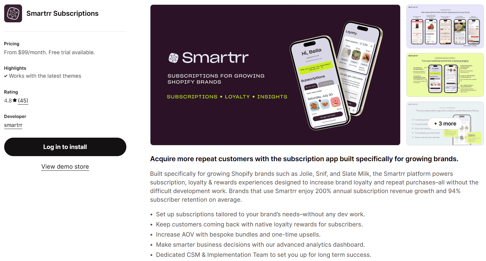 Smartrr Subscriptions