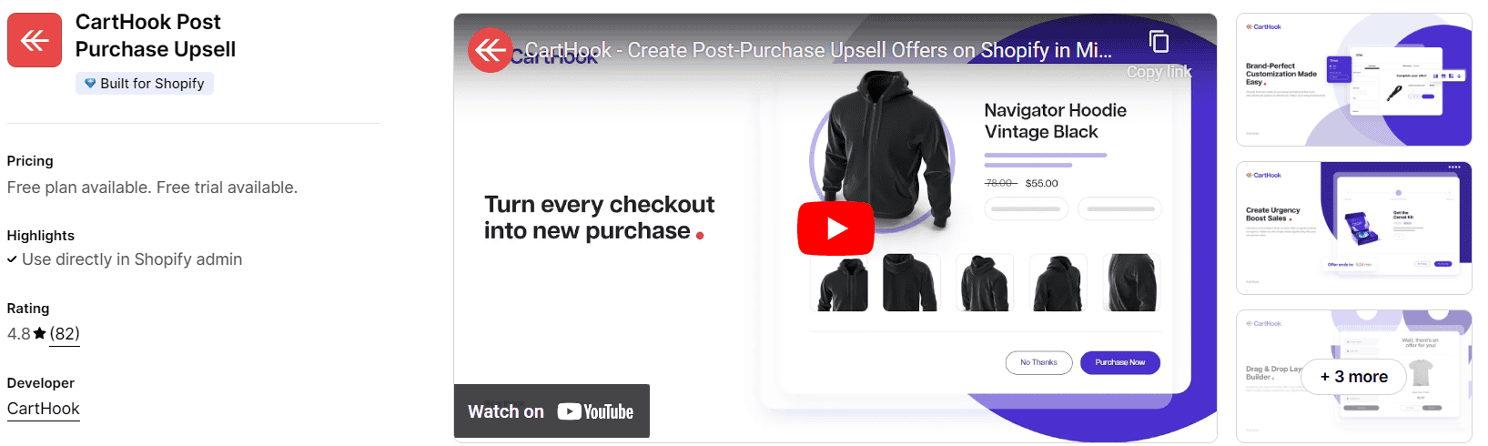 CartHook Post Purchase Upsell - a Shopify Upsell App CartHook Post Purchase Upsell - a Shopify Upsell App