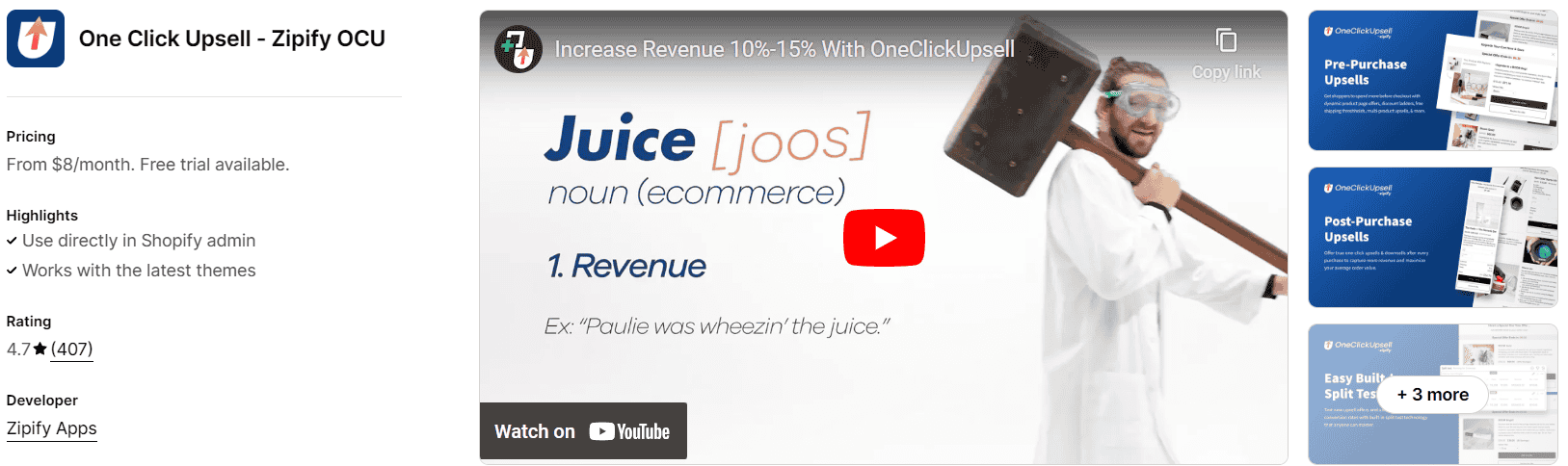 One Click Upsell ‑ Zipify OCU - a Shopify Upsell App One Click Upsell ‑ Zipify OCU - a Shopify Upsell App