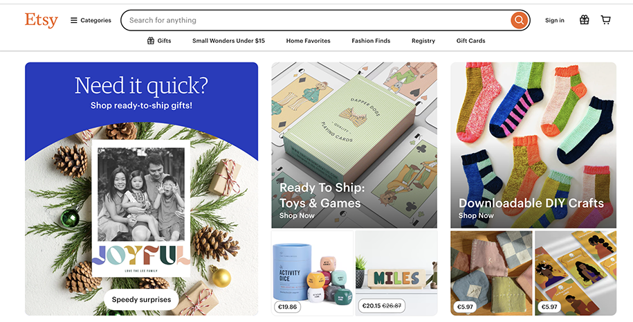 Best online platforms to Sell - Etsy