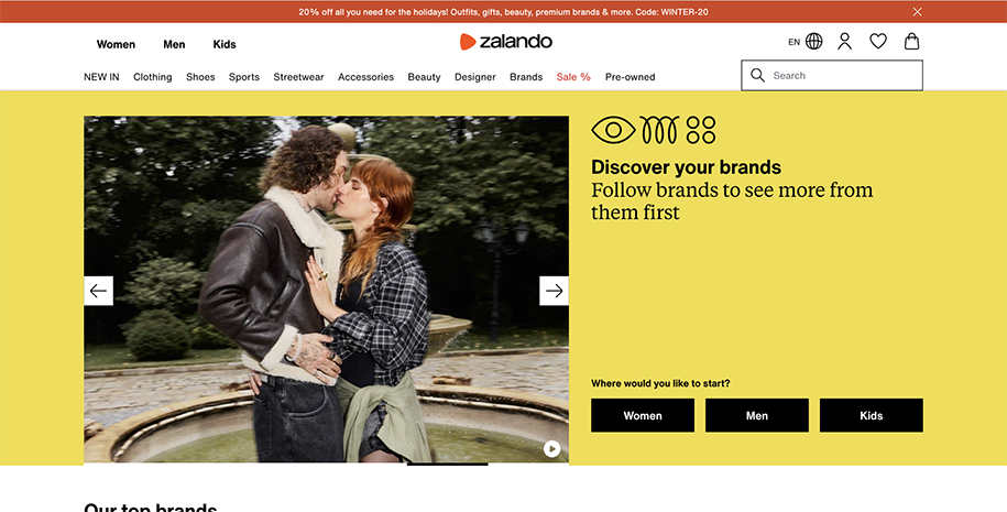 Best online platforms to Sell - Zalando