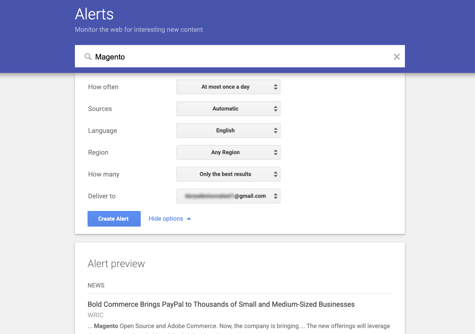 How to Set Up Google Alerts 4