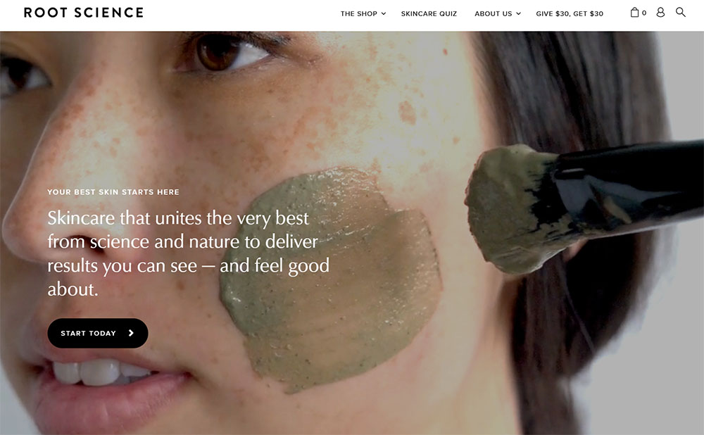 Best WooCommerce Websites: Root Science