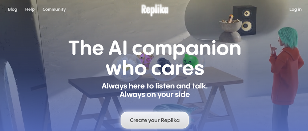 Best ChatGPT apps - Replika