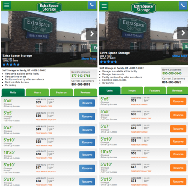 AB Test Example - Button Colors AB Test Example - Button Colors