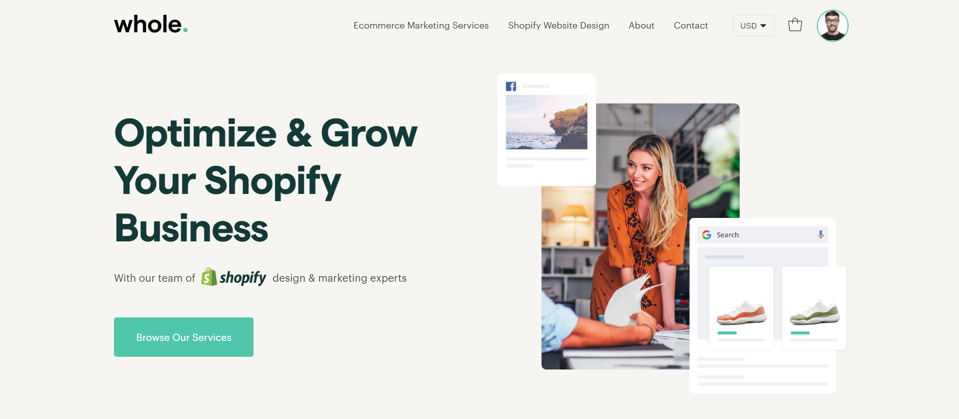 Whole Design Shopify speed optimization service 