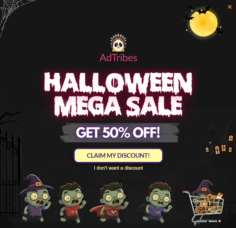 halloween discount