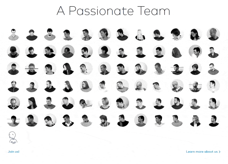 lateral meet the team page example lateral cool meet the team page