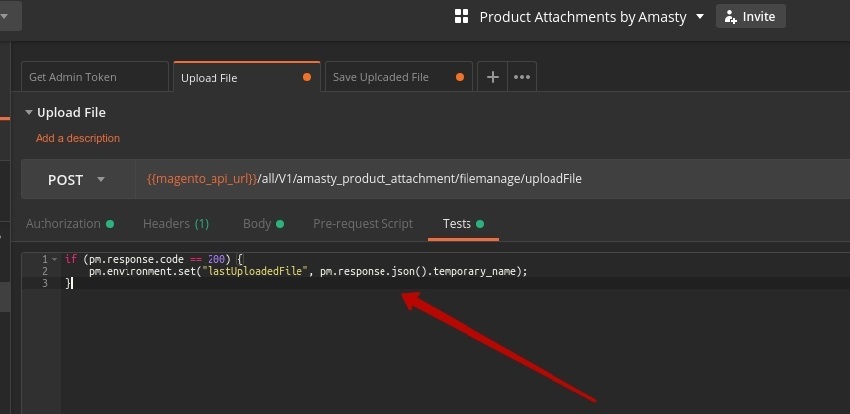 check if the file is uploaded successfully in magento