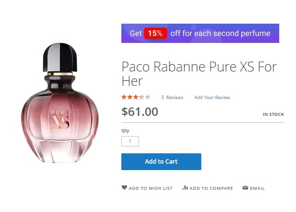 special promotion example