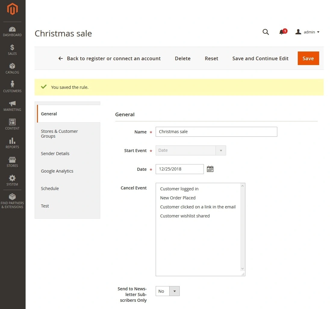 Customer segmentation for follow up email - Holiday sales