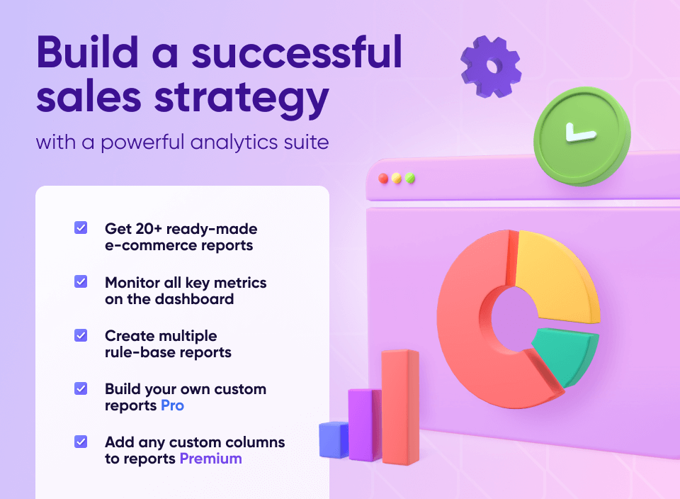 build efficient sales strategy with advanced reports