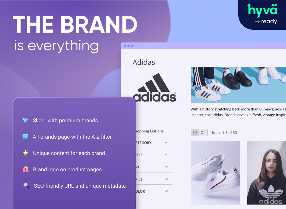 enable engaging brand presentation in your store