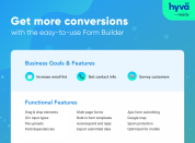 Easy-to-use form builder for more conversions