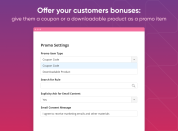 Offer your customers bonuses
