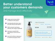 better understand your customers demand and manage stock effectively