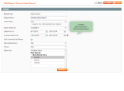 general sales report settings