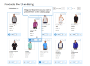 easily manage the way you want products to appear on the catalog page