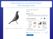 let buyers add catchy gift message cards