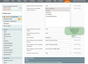 configure the extension