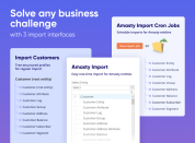 use extra interfaces for complex import tasks
