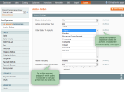 specify conditions to archive orders