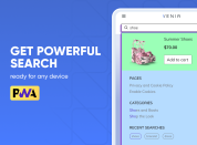 let users quickly find what they want on any device