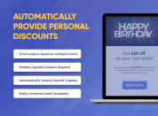 automatically provide personal discounts to thousands of customers