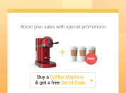 see the cheapest, also buy 1 get 1 free promotion