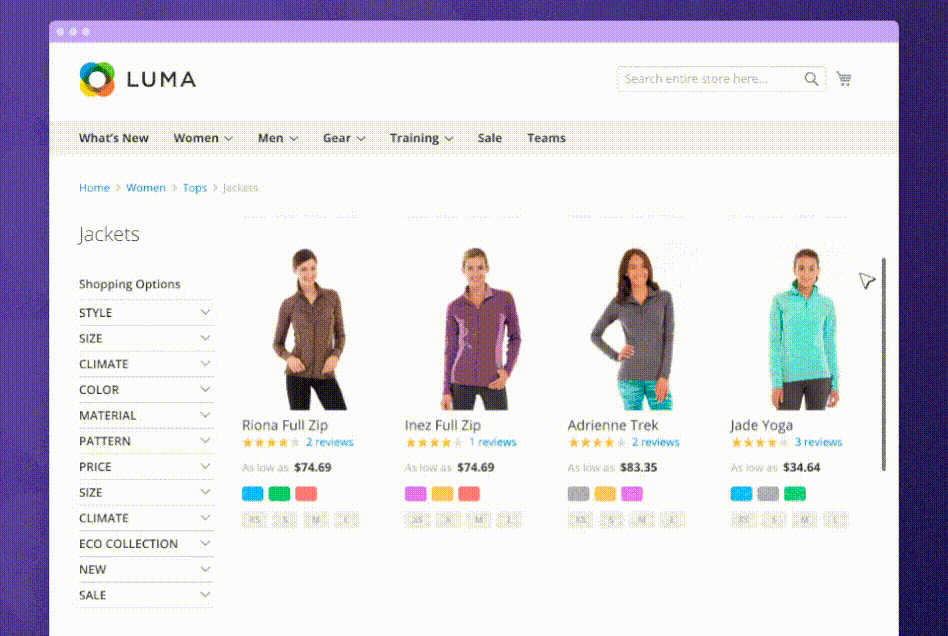 magento 2 improve scrolling performance