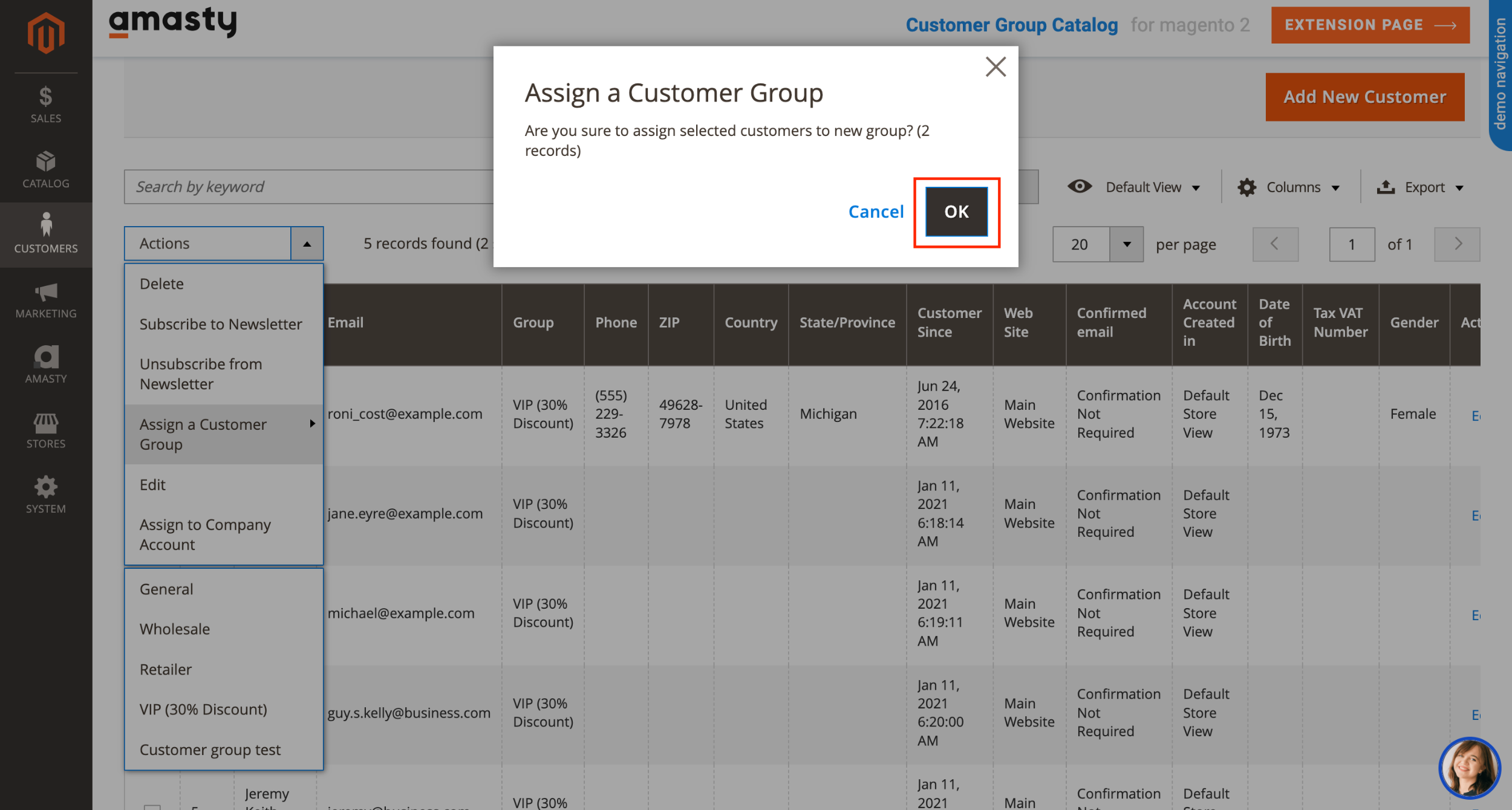 Creating customer group in Magento 2 p5