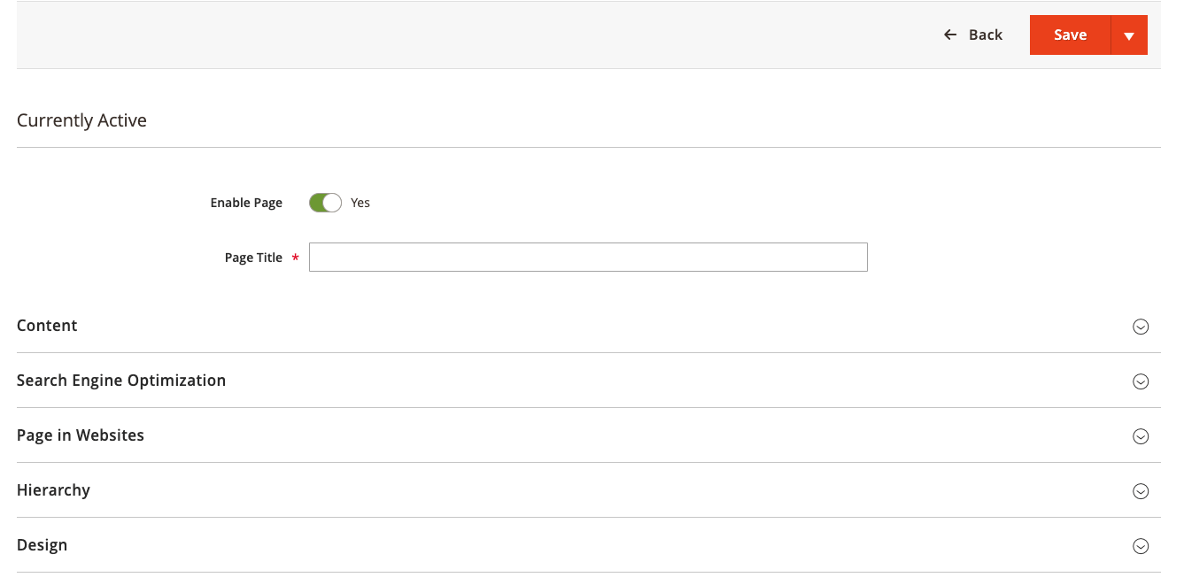 Create CMS pages in Magento